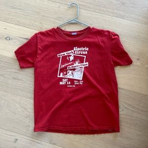 brandy melville red graphic tee